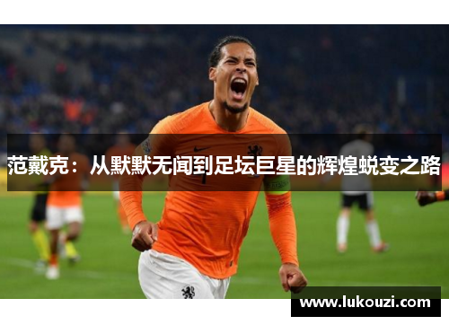 范戴克：从默默无闻到足坛巨星的辉煌蜕变之路